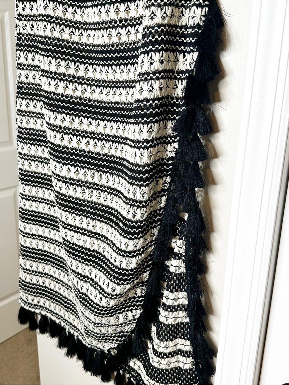 NWT Fashion Nova “Thalia” Striped Crochet Skirt Set - Picture 6 of 14